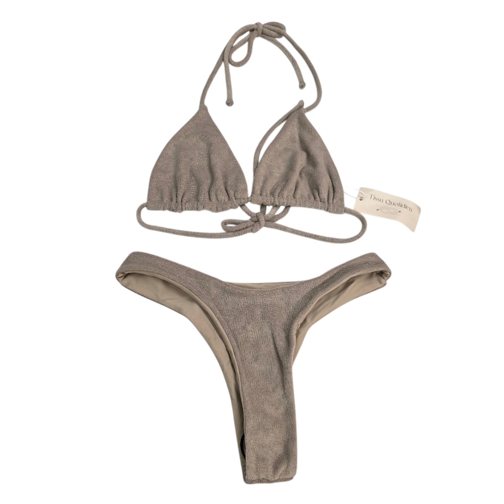 Tissu Quotidien French terry Bikini Set